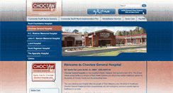 Desktop Screenshot of choctawgeneral.com